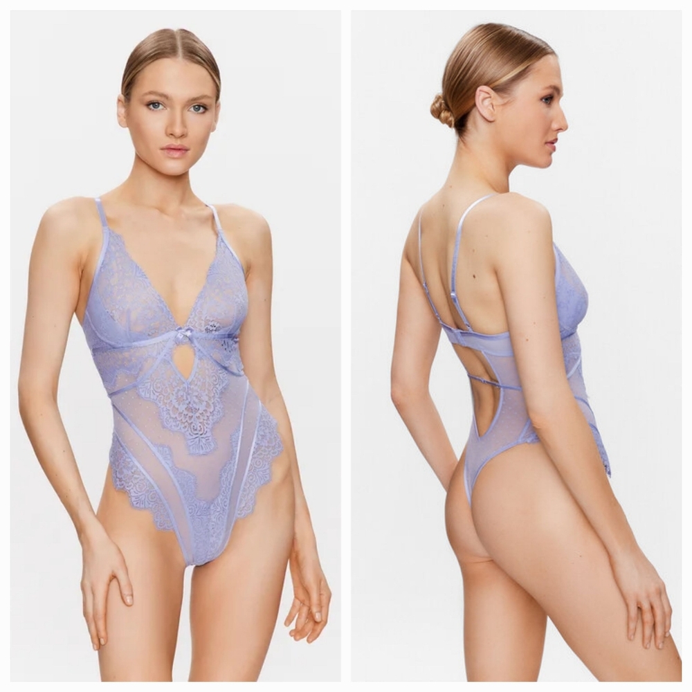 Hunkemöller | Jacaranda Light Purple Lace Marilee Bodysuit